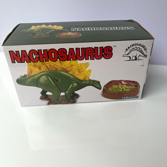 NEW 🦖The Nachosaurus! Dinosaur chip and dip or taco holder - Picture 3 of 16